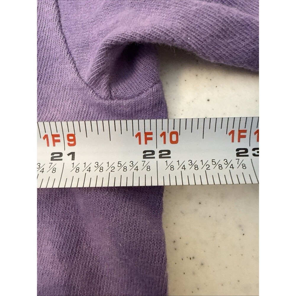 Vintage The Mountain Pocket Mouse w/ Kitten T-Shirt Tie Dye Purple 90s Sz Large - Picture 12 of 16